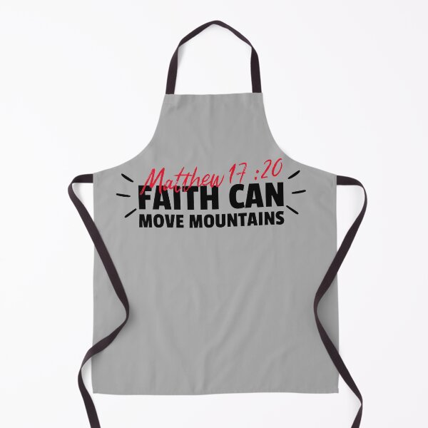 Item preview, Faith Can Move Mountains, Matthew 17:20 designed and sold by HeavenlyCrafts.