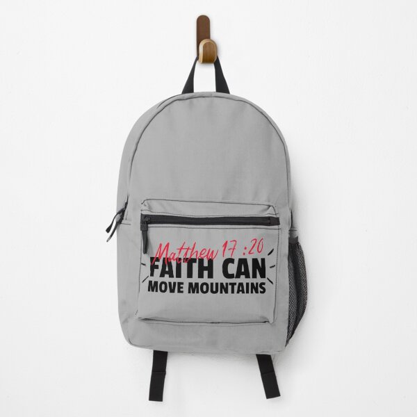 Item preview, Faith Can Move Mountains, Matthew 17:20 designed and sold by HeavenlyCrafts.