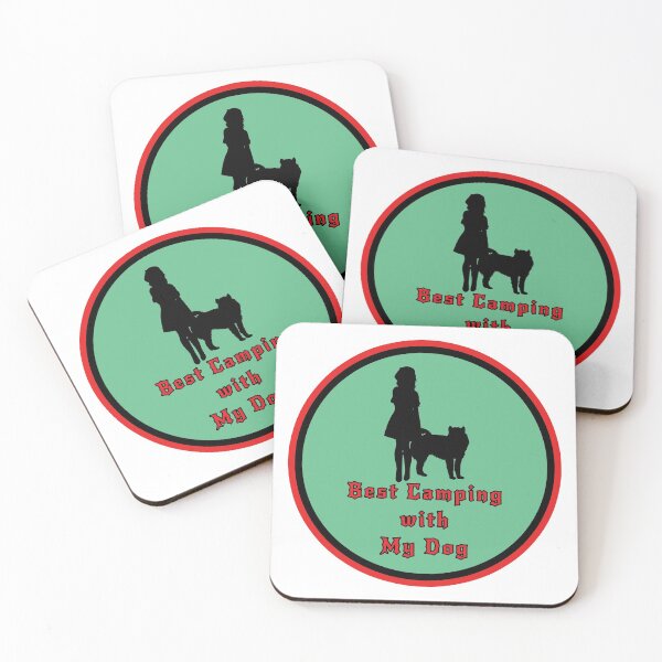 Item preview, Best Camping with My Dog 03 designed and sold by PodiShawna.