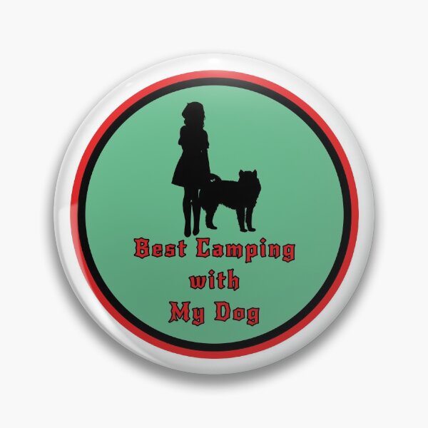 Item preview, Best Camping with My Dog 03 designed and sold by PodiShawna.