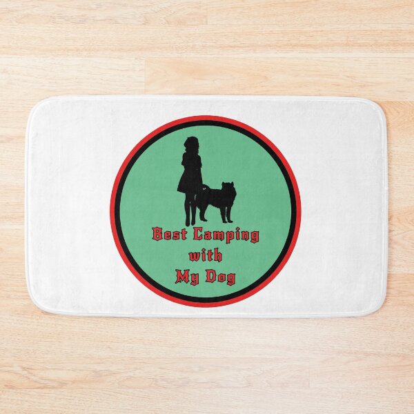 Item preview, Best Camping with My Dog 03 designed and sold by PodiShawna.