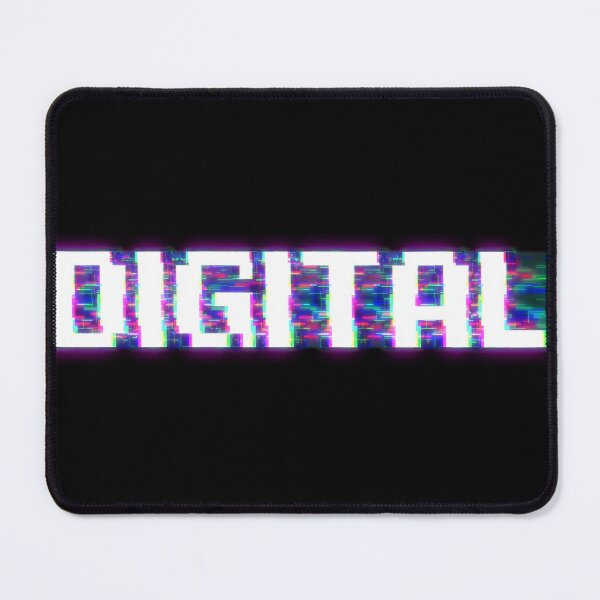 Item preview, Modern Glitch Styled Digital Word designed and sold by Asaha17.