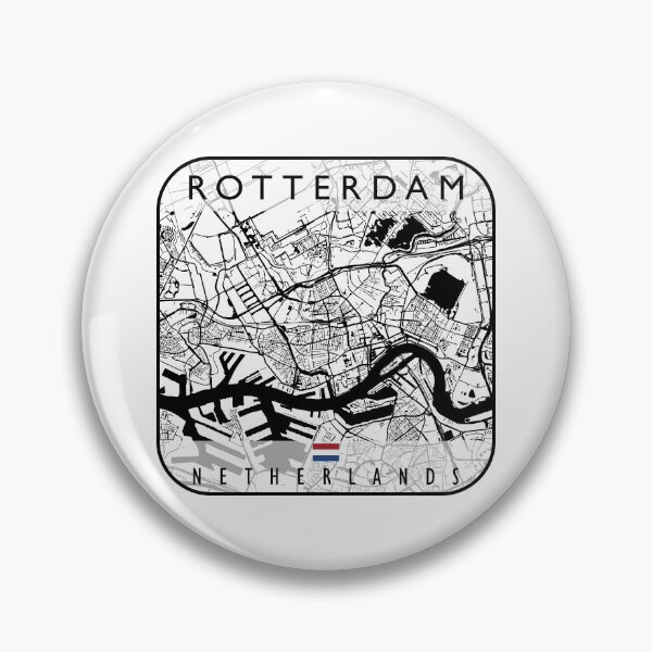 Item preview, ROTTERDAM MAP NETHERLANDS designed and sold by hatimelhag.