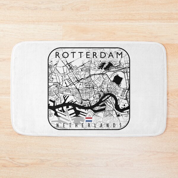 Item preview, ROTTERDAM MAP NETHERLANDS designed and sold by hatimelhag.