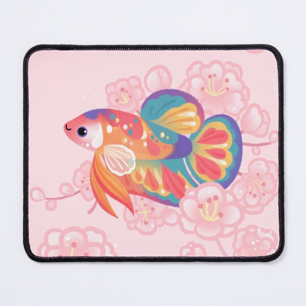 Koi betta Mouse Pad