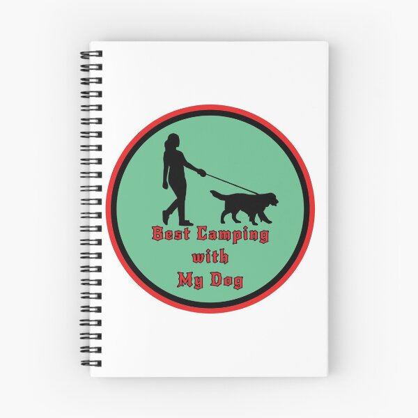 Item preview, Best Camping with My Dog 04 designed and sold by PodiShawna.