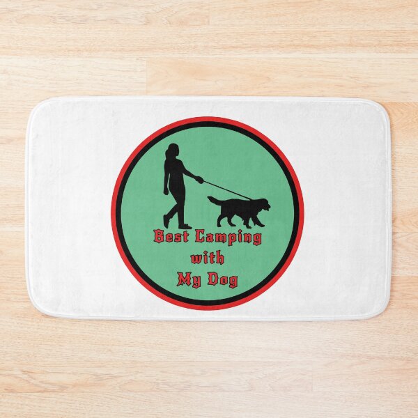Item preview, Best Camping with My Dog 04 designed and sold by PodiShawna.