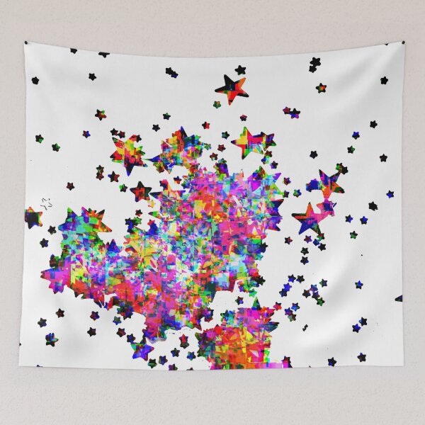 Item preview, Glitch Stars Vaporwave Style designed and sold by Asaha17.