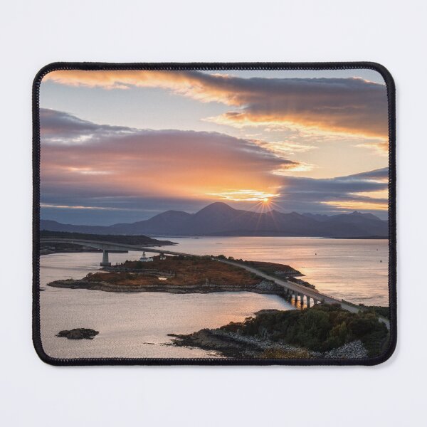 Item preview, Skye Bridge Sunset Cuillins Scotland designed and sold by PhotosEcosse.
