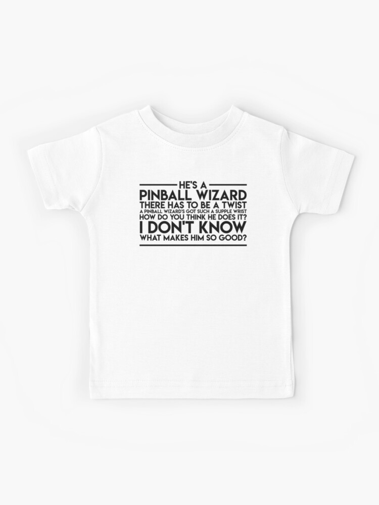 Pinball Wizard T-Shirt, Graphic T-Shirt