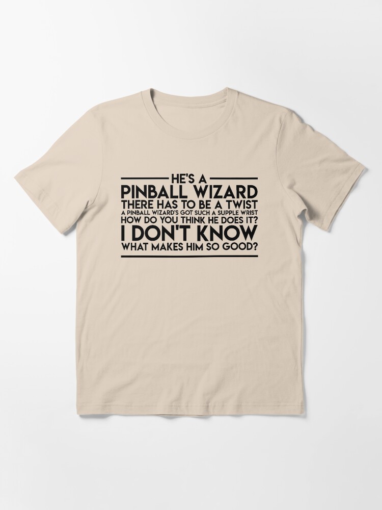 Pinball Wizard T-Shirt, Graphic T-Shirt