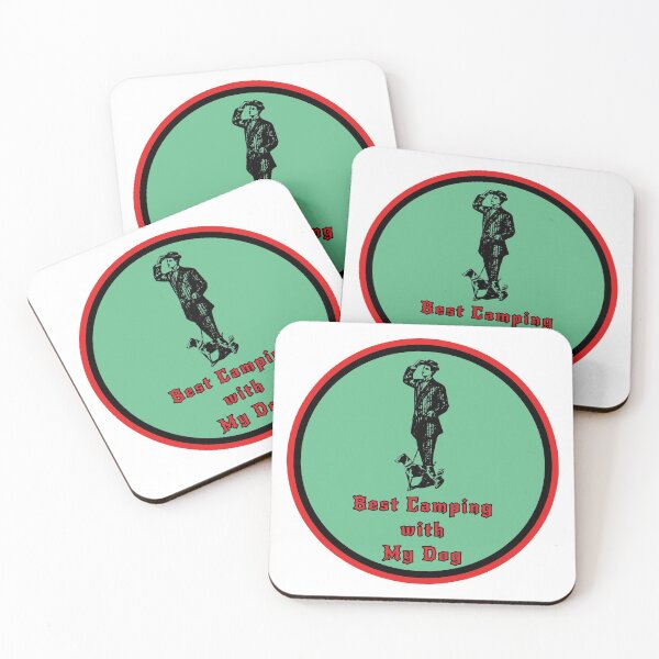 Item preview, Best Camping with My Dog 05 designed and sold by PodiShawna.
