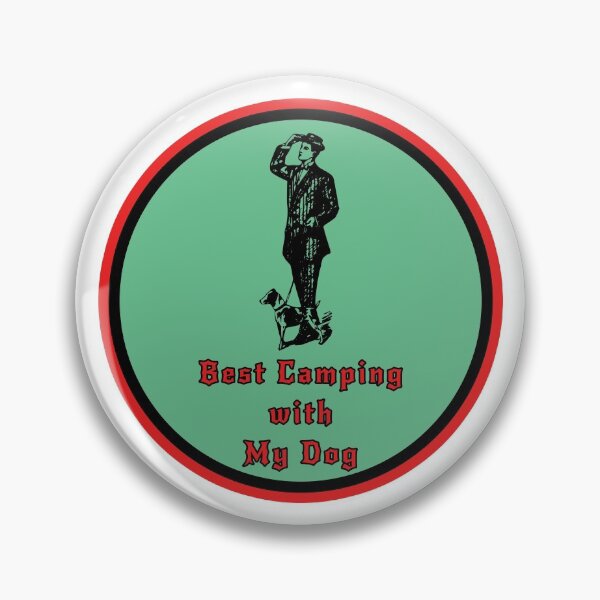Item preview, Best Camping with My Dog 05 designed and sold by PodiShawna.