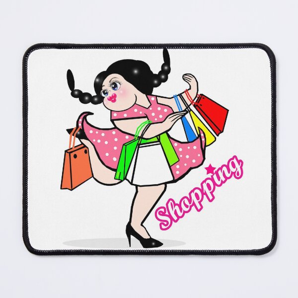 Item preview, shopaholic designed and sold by Shirley cute art .