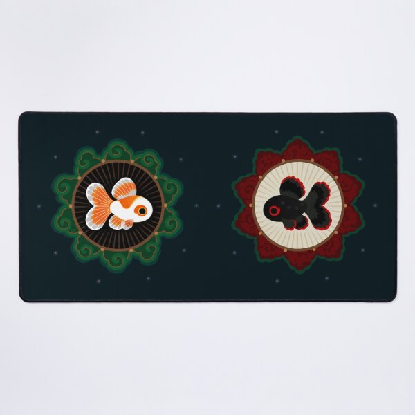 Item preview, Butterfly goldfish - black designed and sold by pikaole.