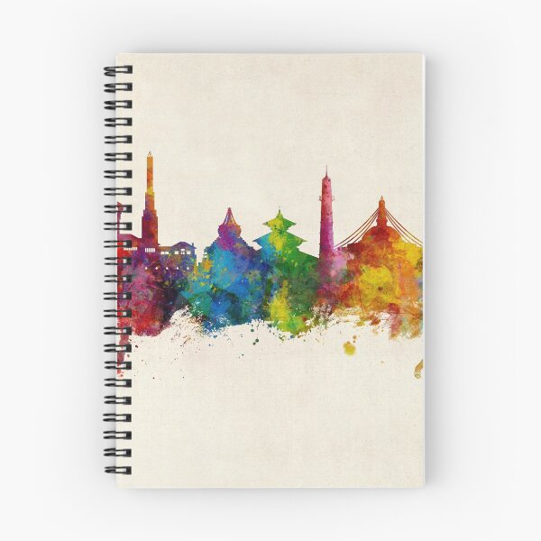 Item preview, Kathmandu Nepal Skyline designed and sold by ArtPrints.