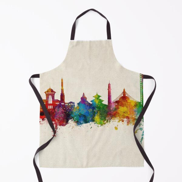 Item preview, Kathmandu Nepal Skyline designed and sold by ArtPrints.