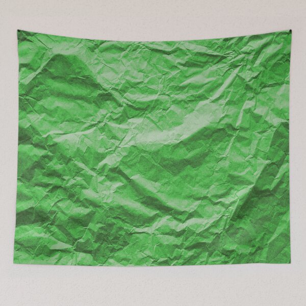 Item preview, Green Designed Crumpled Paper designed and sold by Asaha17.