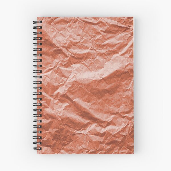 Item preview, Peach Color Designed Crumpled Paper designed and sold by Asaha17.