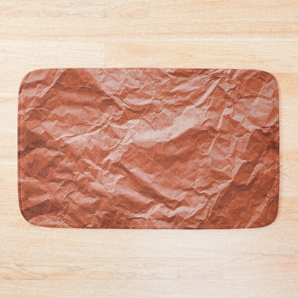 Item preview, Peach Color Designed Crumpled Paper designed and sold by Asaha17.