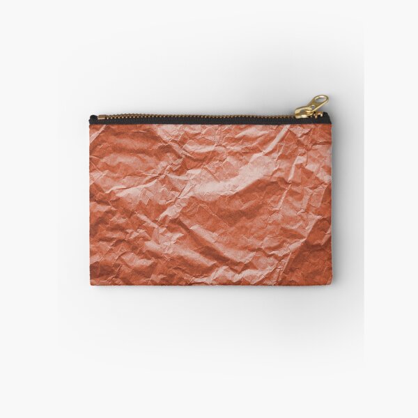 Item preview, Peach Color Designed Crumpled Paper designed and sold by Asaha17.