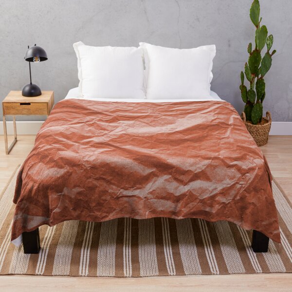 Item preview, Peach Color Designed Crumpled Paper designed and sold by Asaha17.