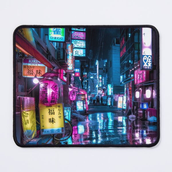 Item preview, Neo Tokyo cyberpunk vibes Vertical designed and sold by TokyoLuv.