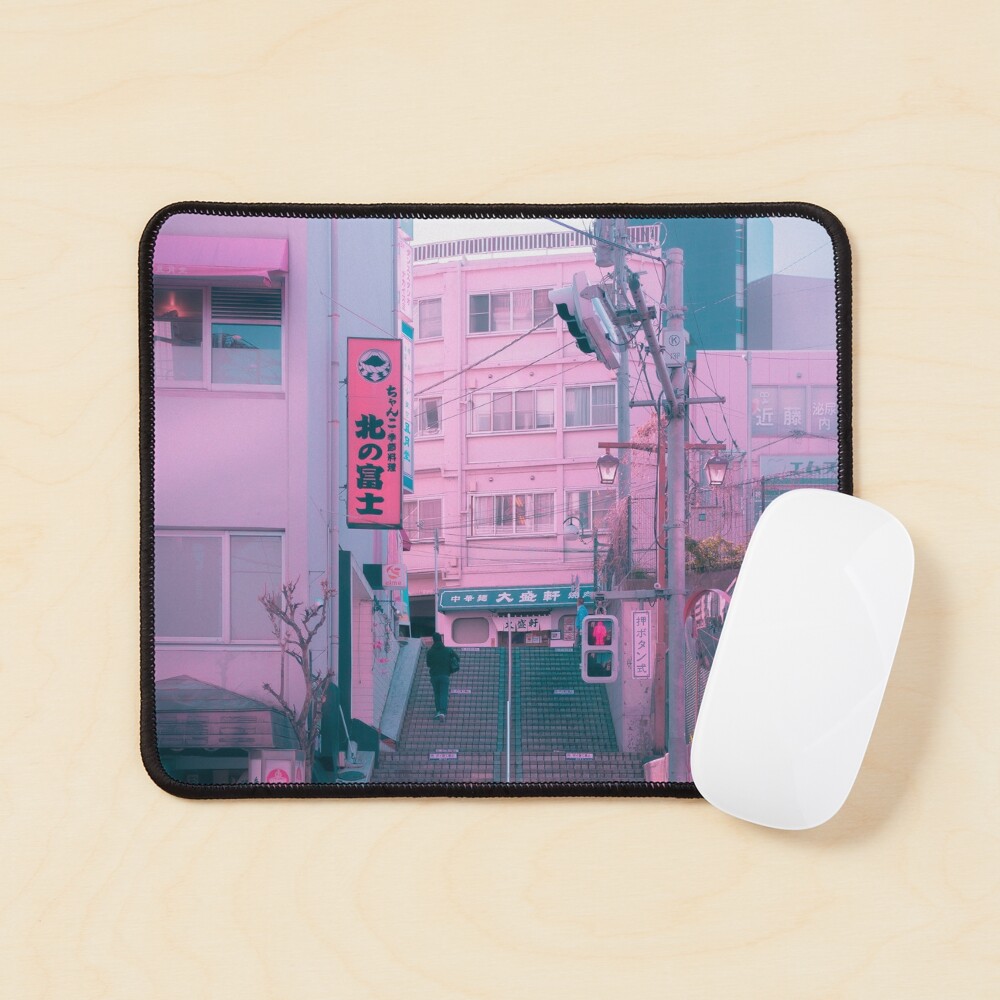 pink aesthetic mouse pad