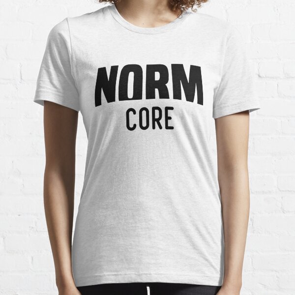 NORMCORE - Normal & Hardcore - White edtion Essential T-Shirt