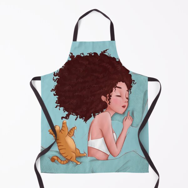 Item preview, Sleepy Girl and her naughty Kitty designed and sold by Hartsygarden.