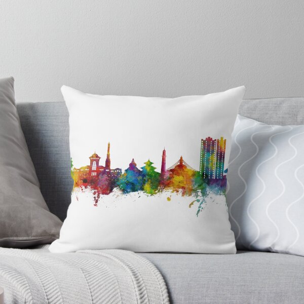 Item preview, Kathmandu Nepal Skyline designed and sold by ArtPrints.