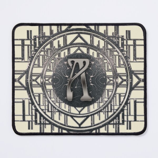 Item preview, Letter A silver glamor art nouveau vintage designed and sold by Xarah.