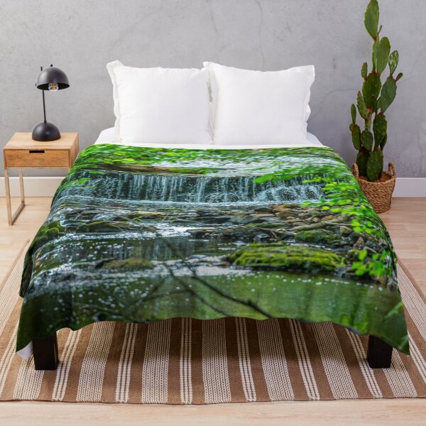 Item preview, Pretty little waterfall in the forest designed and sold by Dalyndigital Photography.