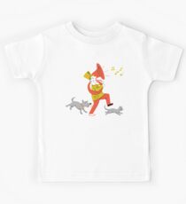 Mid Century Marching Band Parade Kids Tee