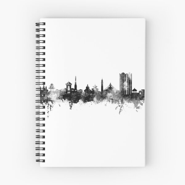 Item preview, Kathmandu Nepal Skyline designed and sold by ArtPrints.