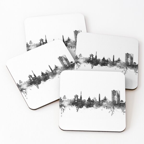 Item preview, Kathmandu Nepal Skyline designed and sold by ArtPrints.