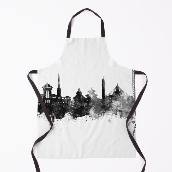 Item preview, Kathmandu Nepal Skyline designed and sold by ArtPrints.