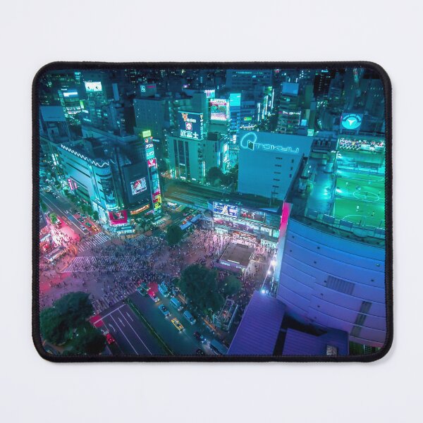 Item preview, Shibuya crossing from above and Soccer field on the roof designed and sold by TokyoLuv.