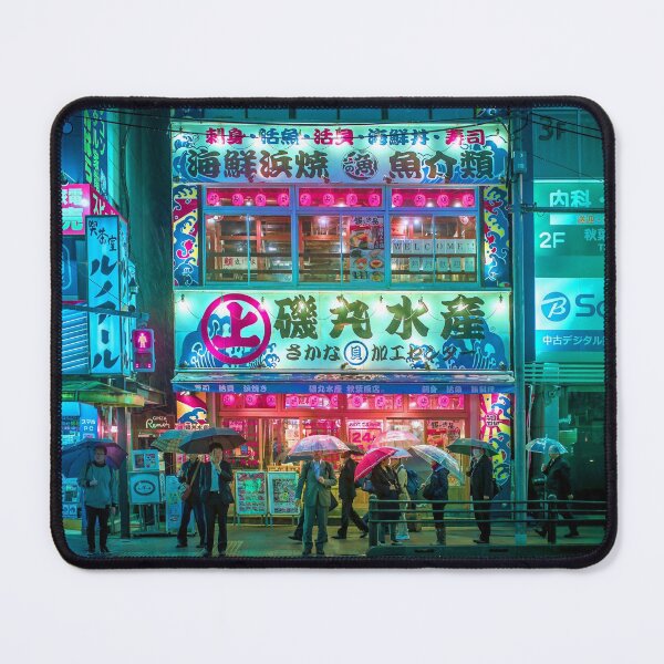 Item preview, Cyberpunk vibes in Akihabara designed and sold by TokyoLuv.