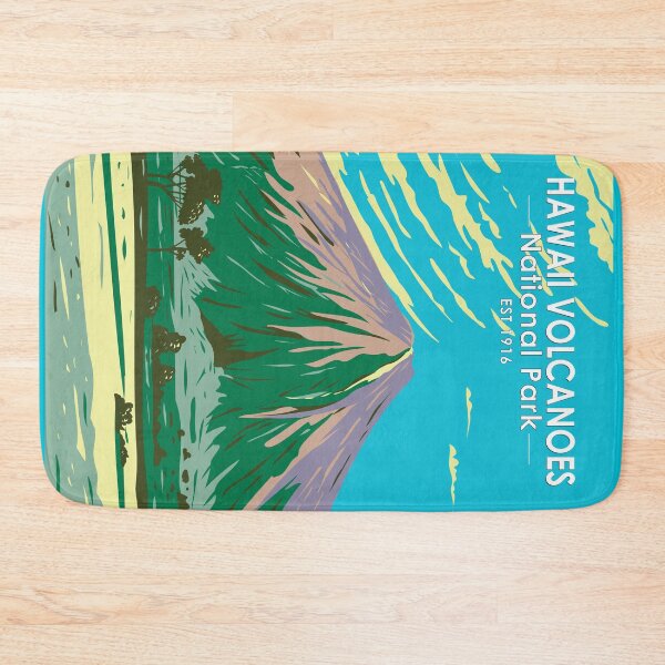 Item preview, Hawaii Volcanoes National Park Mauna Loa Vintage designed and sold by KrisSidDesigns.