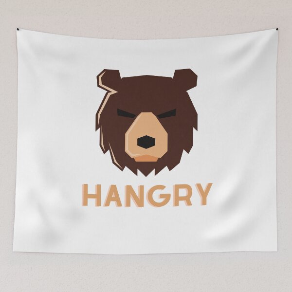 Item preview, Hangry Bear designed and sold by Nickadon.