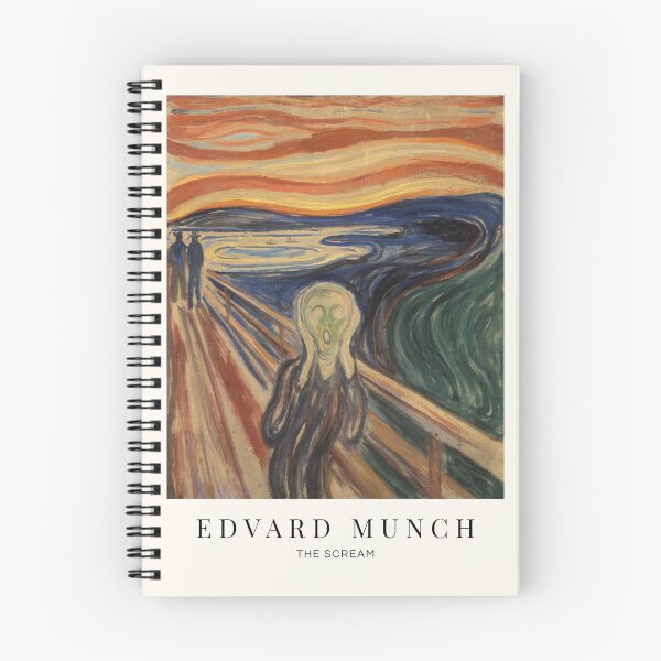 Item preview, The Scream by Edvard Munch designed and sold by redoARTstore.