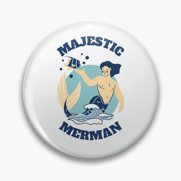 Item preview, Majestic Merman designed and sold by Ila Mandlik.
