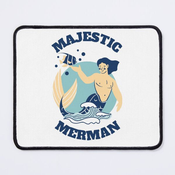 Item preview, Majestic Merman designed and sold by Ila Mandlik.