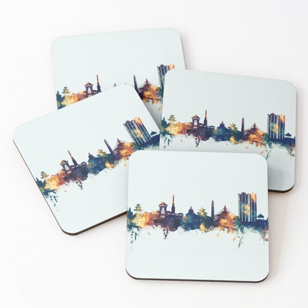 Item preview, Kathmandu Nepal Skyline designed and sold by ArtPrints.