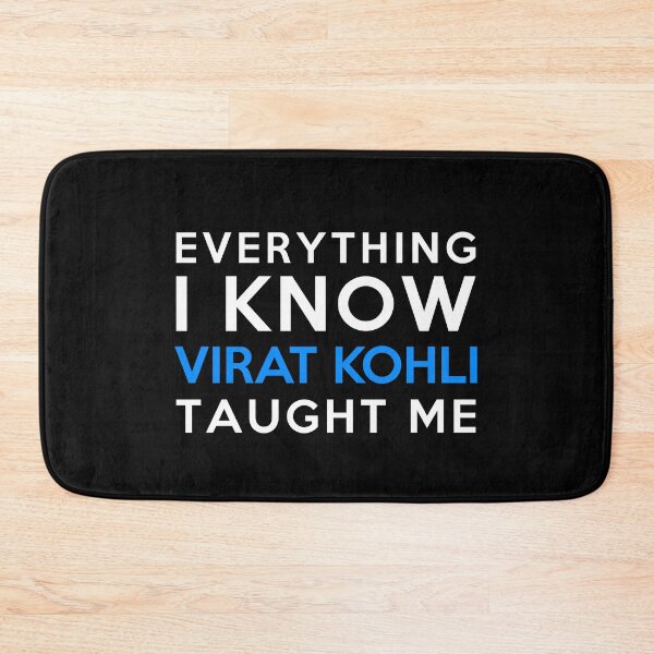 Item preview, Everything I know - Virat Kohli designed and sold by 2Girls1Shirt.