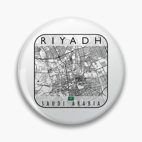 Item preview, RIYADH MAP SAUDI ARABIA designed and sold by hatimelhag.