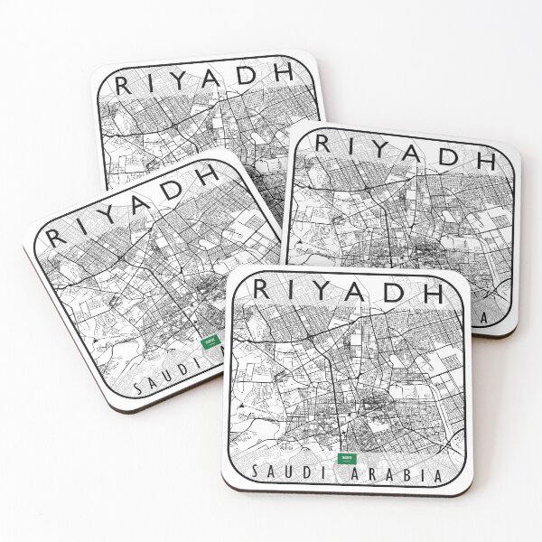 Item preview, RIYADH MAP SAUDI ARABIA designed and sold by hatimelhag.