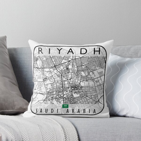 Aperçu de l'œuvre CARTE DE RIYAD ARABIE SAOUDITE créée et vendue par hatimelhag.