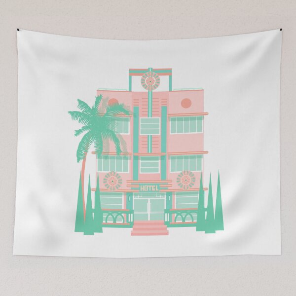 Item preview, Art Deco Hotel Christmas designed and sold by jenbucheli.